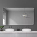 Bathroom Mirror for Wall, 29X39 Rounded Rectangle Mirror, Frameless Anti Fog and Waterproof Glass Bathroom Vanity Mirror