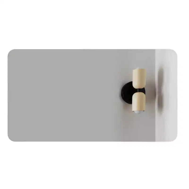 Miroir de salle de bain mural, miroir rectangulaire arrondi 29X39, miroir de vanité de salle de bain en verre sans cadre antibuée et étanche