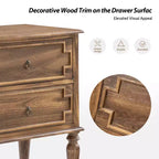 Tikal 28 Table de chevet à 2 tiroirs, lot de 2 | HULALA HOME-NOYER