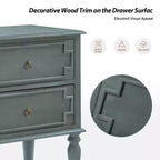 Tikal 28 Table de chevet à 2 tiroirs, lot de 2 | HULALA HOME-NOYER