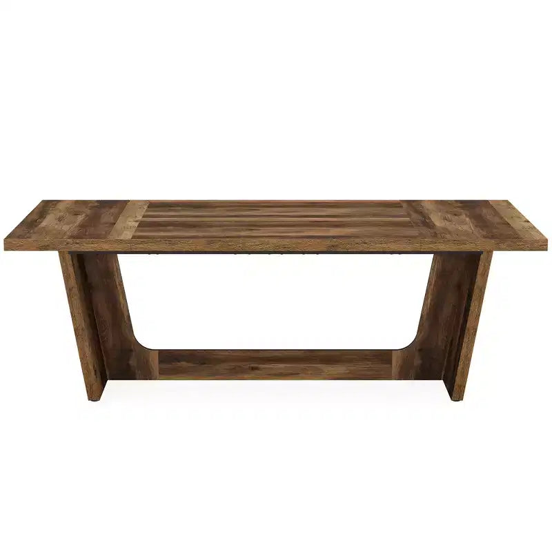 MAYEERTY 70.8 Bureau de direction en bois, Table d'étude et d'écriture moderne pour ordinateur
