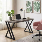 MAYEERTY 55 Bureau d'ordinateur robuste, Table d'étude et d'écriture simple pour le bureau à domicile