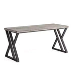 MAYEERTY 55 Bureau d'ordinateur robuste, Table d'étude et d'écriture simple pour le bureau à domicile