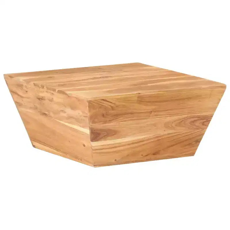 vidaXL Table Basse en Forme de V Table d'appoint Canapé Salon Bois Massif