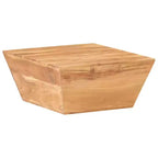 vidaXL Table Basse en Forme de V Table d'appoint Canapé Salon Bois Massif