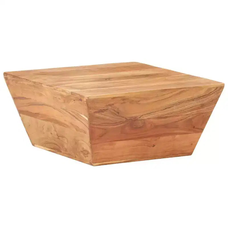 vidaXL Table Basse en Forme de V Table d'appoint Canapé Salon Bois Massif