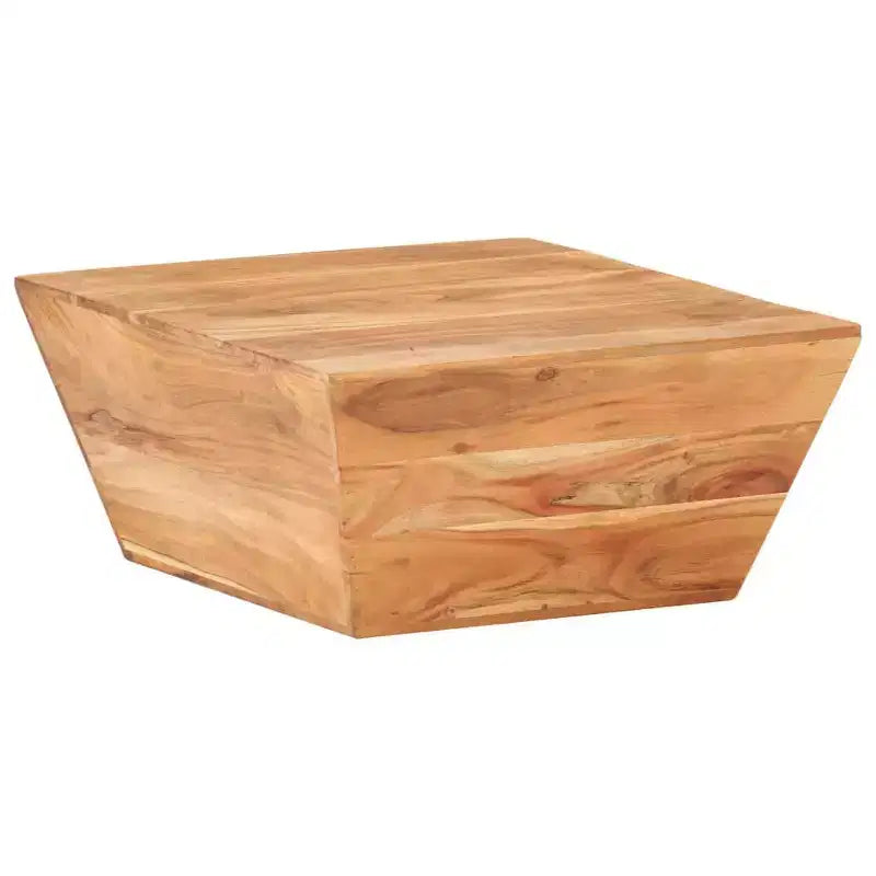 vidaXL Table Basse en Forme de V Table d'appoint Canapé Salon Bois Massif