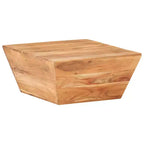 vidaXL Table Basse en Forme de V Table d'appoint Canapé Salon Bois Massif