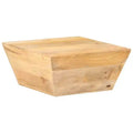 vidaXL Coffee Table V-shape Side End Table Living Room Sofa Table Solid Wood