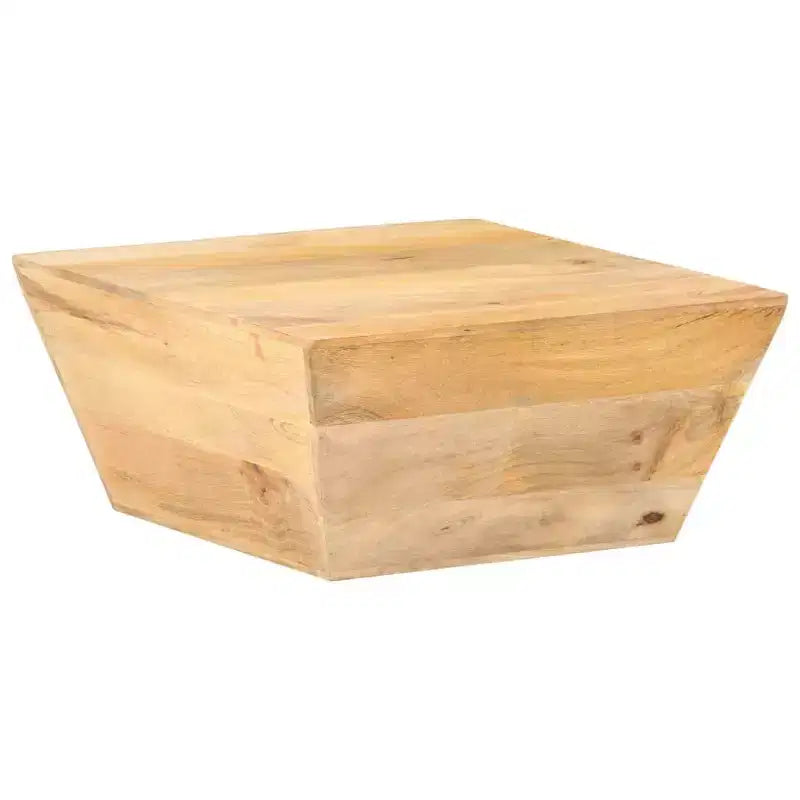 vidaXL Coffee Table V-shape Side End Table Living Room Sofa Table Solid Wood
