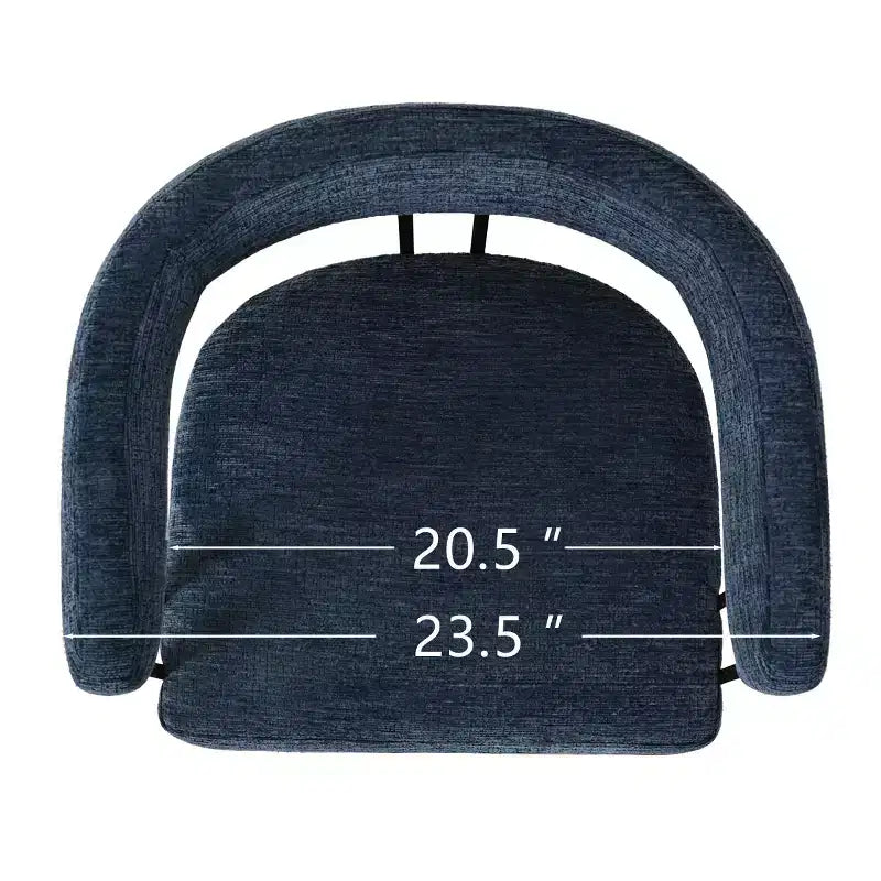 Lot de 4 chaises de salle à manger modernes rembourrées avec accoudoirs, dossier incurvé, pieds en métal doré, chaises de salle à manger pour cuisine ou salle à manger-Panipeachy