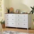 Dressing Table Wooden Drawer Unit Storage Side Table with Brushed Metal Handles and Silent Tracks