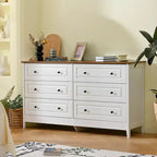 Dressing Table Wooden Drawer Unit Storage Side Table with Brushed Metal Handles and Silent Tracks