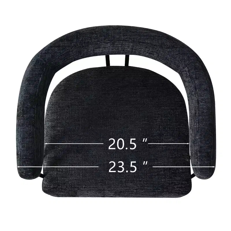 Lot de 3 tabourets de bar à hauteur de comptoir avec dossiers et accoudoirs, chaises modernes en chenille pour îlot de cuisine avec pieds en métal doré - Panipeachy