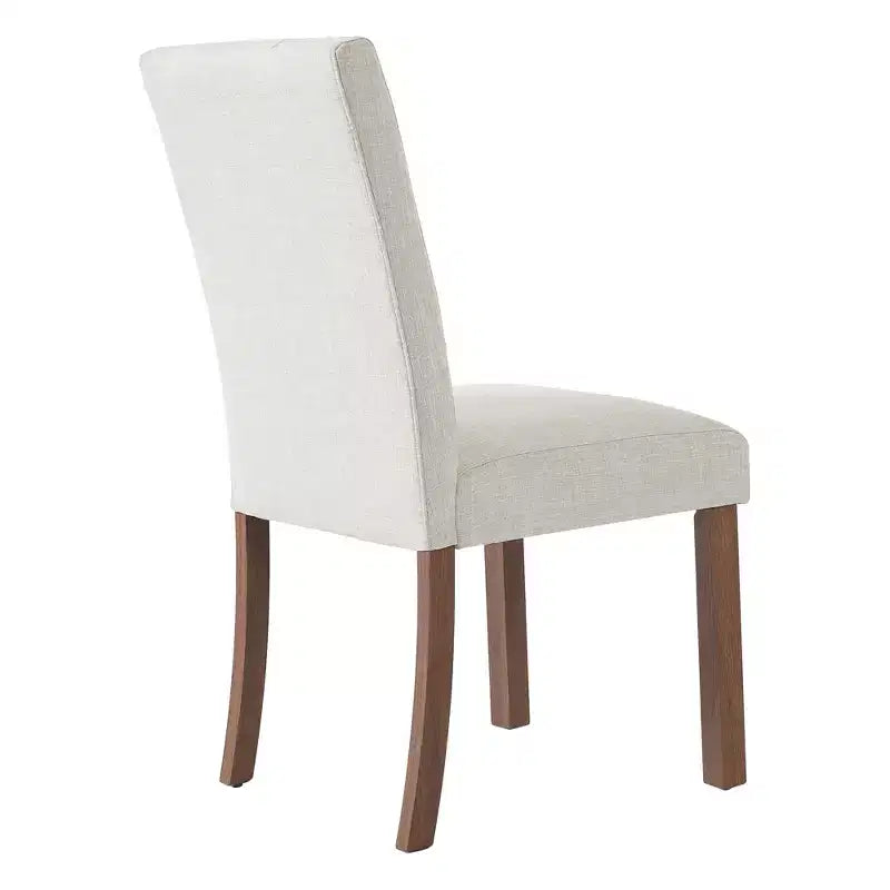 Chaises de salle à manger modernes en bois GDFStudio Keller avec dossier et pieds en bois (lot de 4)
