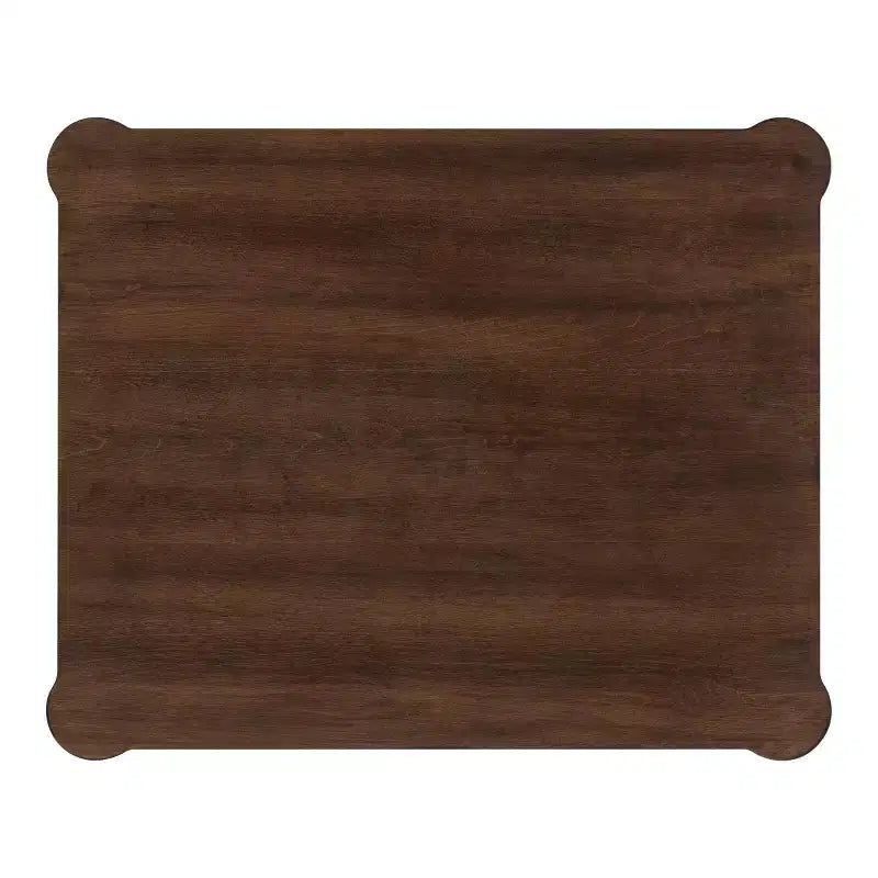 Ensemble de 2 tables de nuit modernes en bois avec tiroir, tables de chevet de style ferme pour chambre ou salon - Panipeachy