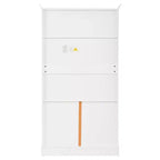 Whisen 72,6'' H Meuble de cuisine autoportant, Buffets, Grand placard de rangement avec 4 portes