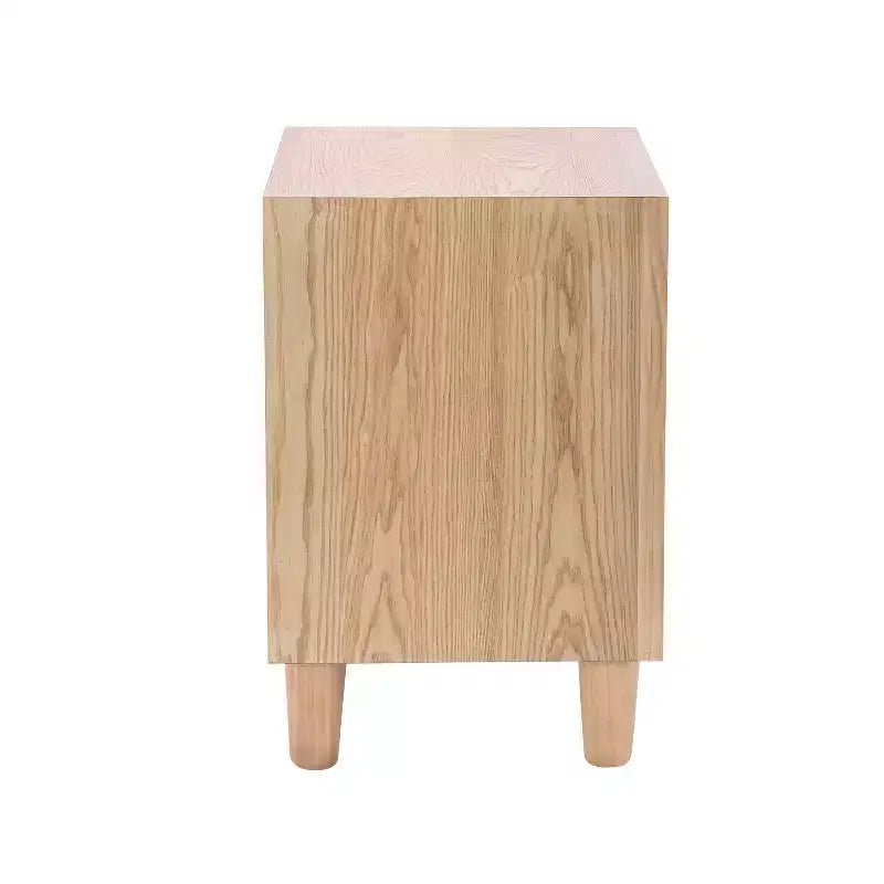 Christopher Knight Home Ramona Table de chevet moderne avec 2 tiroirs et étagère ouverte