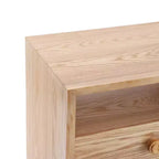 Christopher Knight Home Ramona Table de chevet moderne avec 2 tiroirs et étagère ouverte