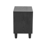 Christopher Knight Home Ramona Table de chevet moderne avec 2 tiroirs et étagère ouverte