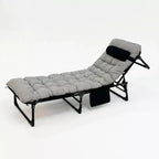 Lit de camp avec matelas confortable pour adultes, lit pliant de camping pour tente de voyage, lit de repos, usage extérieur, maison d'hôtes, bureau, sieste