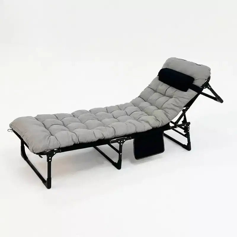 Lit de camp avec matelas confortable pour adultes, lit pliant de camping pour tente de voyage, lit de repos, usage extérieur, maison d'hôtes, bureau, sieste