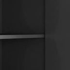 JVNOXK Buffet Encastré 56 Pouces Grand Style Moderne avec Espace de Rangement, Étagères Réglables, Peut Servir de Meuble Décoratif, Noir