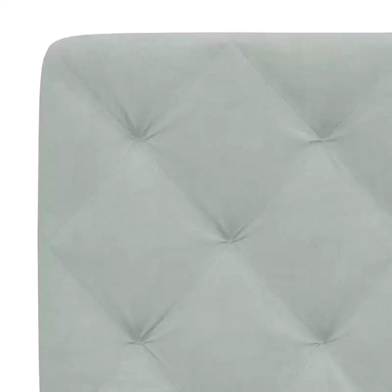 vidaXL Coussin de tête de lit Oreiller décoratif capitonné pour chambre à coucher en velours