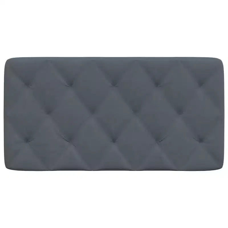 vidaXL Coussin de tête de lit Oreiller décoratif capitonné pour chambre à coucher en velours