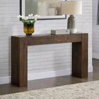 Console en bois massif Stockyard de 56 pouces