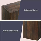 Console en bois massif Stockyard de 56 pouces