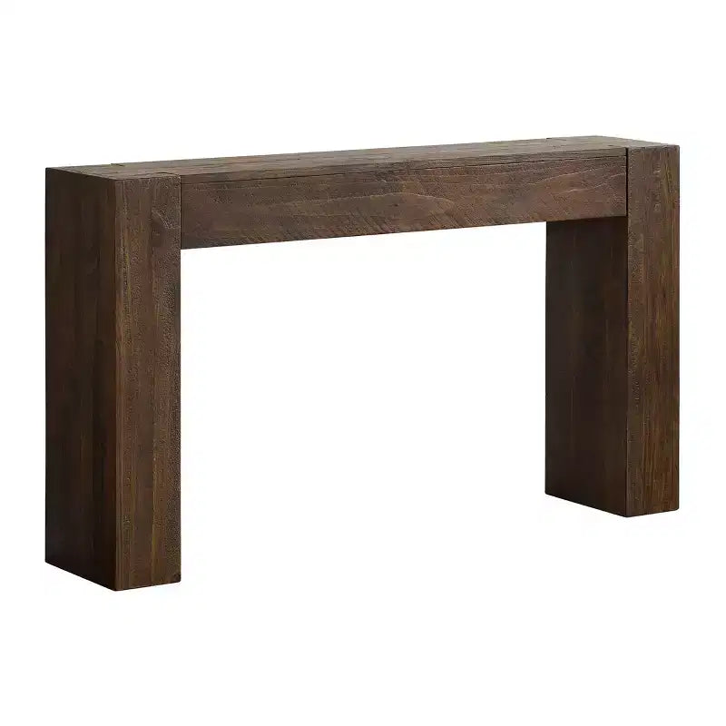 Console en bois massif Stockyard de 56 pouces