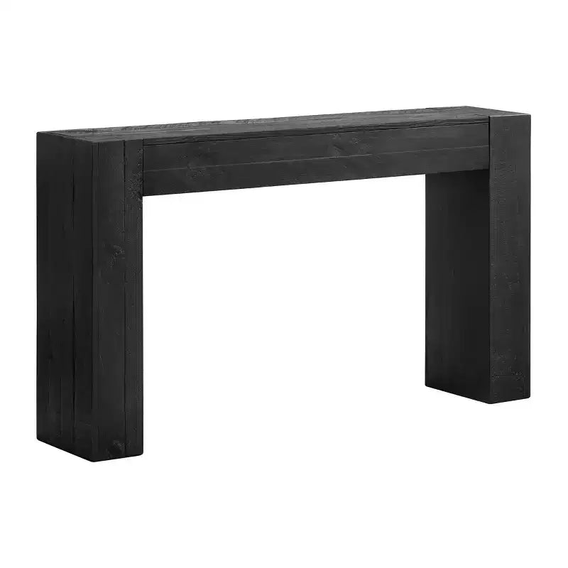 Console en bois massif Stockyard de 56 pouces