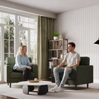 Fauteuil d'appoint surdimensionné, Fauteuil de salon rembourré, Fauteuil de canapé individuel, Fauteuil de lecture confortable pour appartement, chambre, bureau