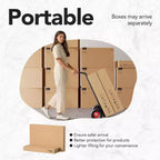 Bureau Debout Électrique Réglable en Hauteur 55 Pouces avec Rangement, Bureau Assis-Debout avec 6 Tiroirs, Poste de Travail Informatique pour Bureau à Domicile avec Support Moniteur