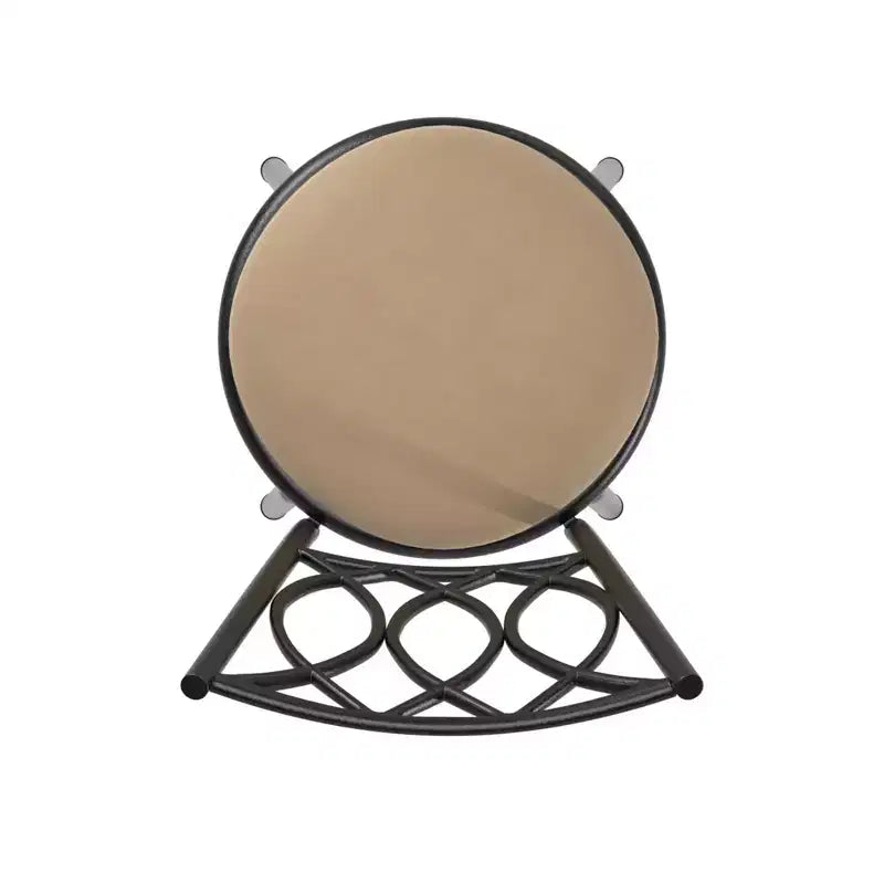 Tabouret de bar Venetta à dossier volute - Lot de 3 - Noir - iNSPIRE Q