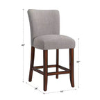 Tabourets de bar Quinby - Lot de 2 - iNSPIRE Q
