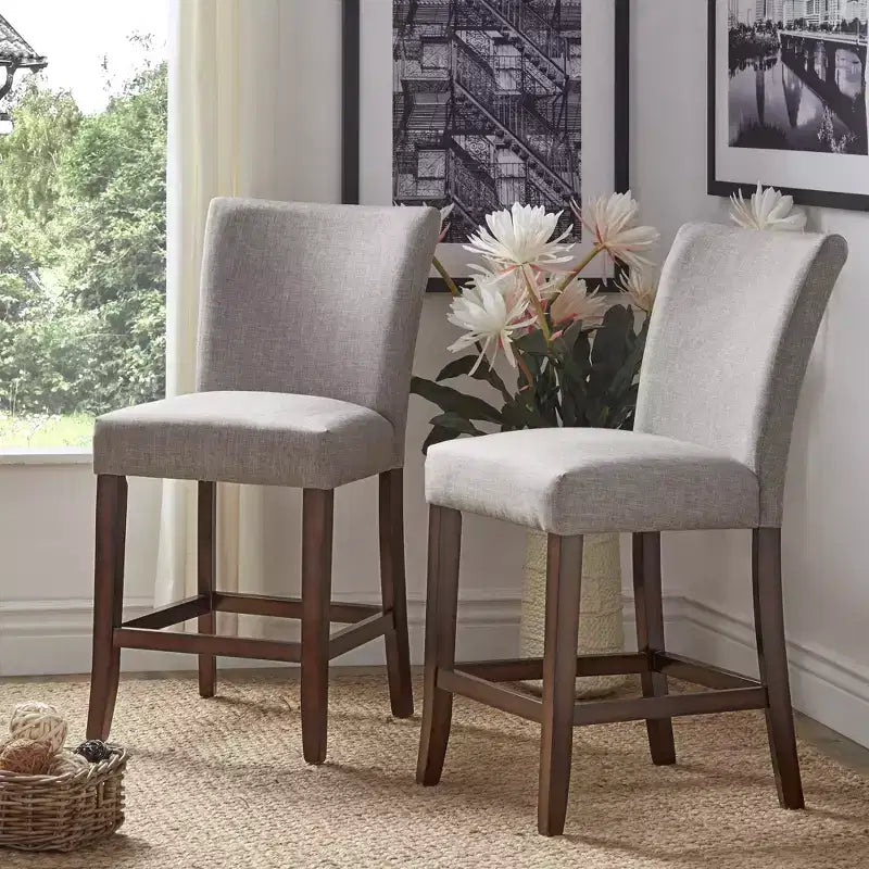 Tabourets de bar Quinby - Lot de 2 - iNSPIRE Q