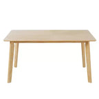 Ensemble de salle à manger rustique de 6 pièces avec table, 4 chaises et banc, pour 6 personnes, montage facile