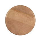 Table d'appoint Kate and Laurel Avenal, 9x9x22, Naturel