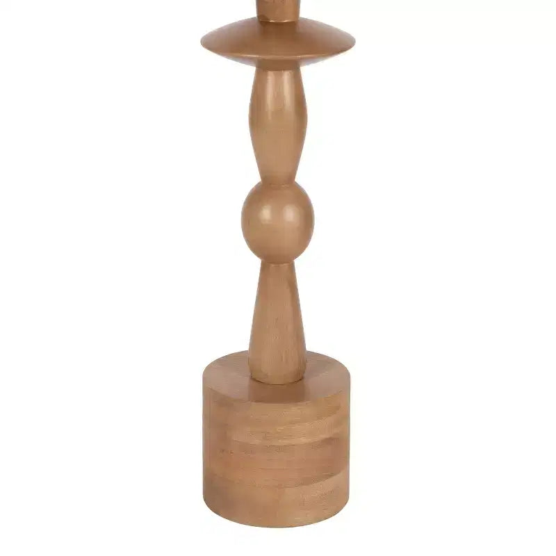 Table d'appoint Kate and Laurel Avenal, 9x9x22, Naturel
