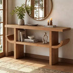 Christopher Knight Home Devika, table console moderne en bois avec étagère ouverte