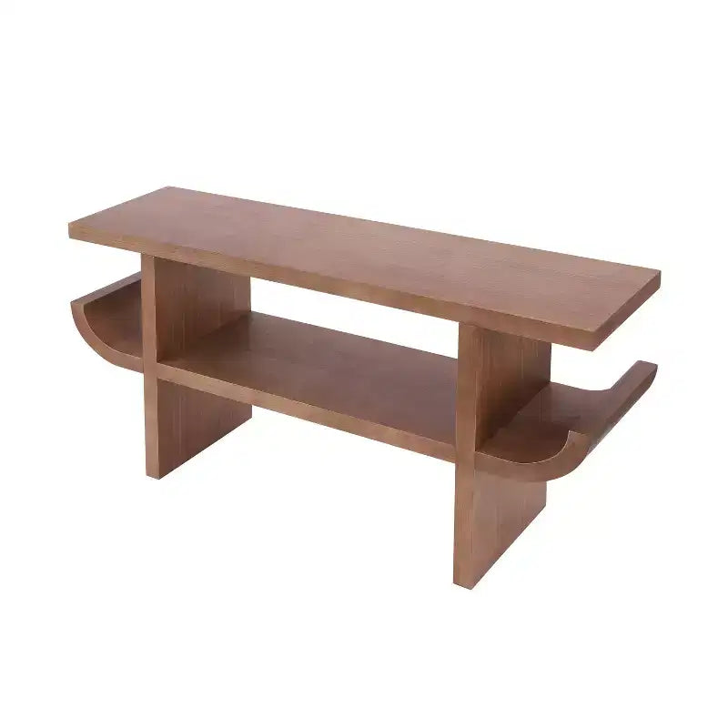 Christopher Knight Home Devika, table console moderne en bois avec étagère ouverte