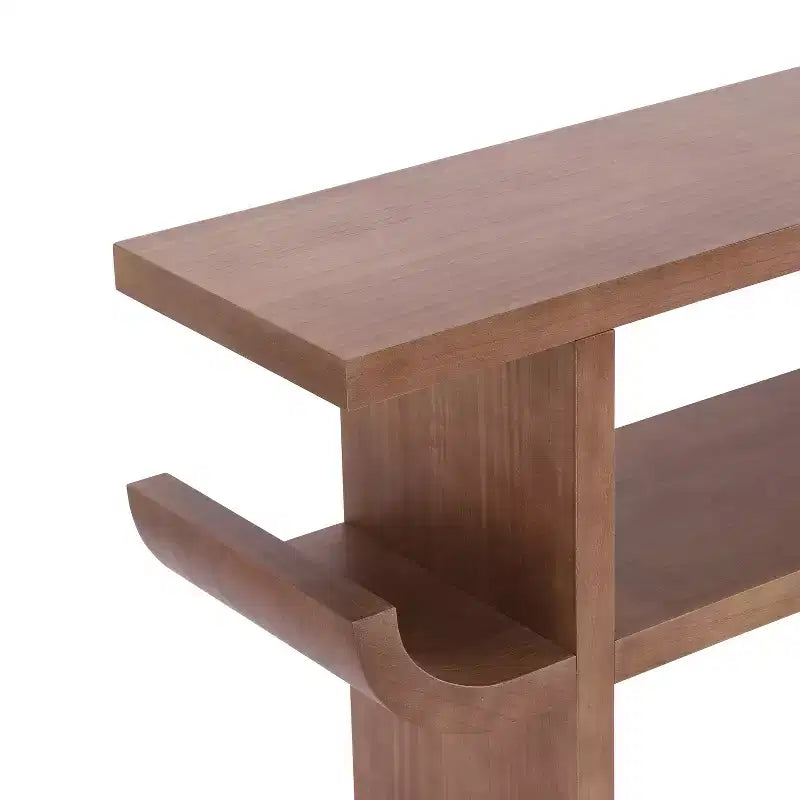Christopher Knight Home Devika, table console moderne en bois avec étagère ouverte