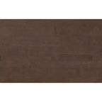 Table de chevet Devlin en bois massif, 50 cm de large, style industriel Mid-Century, marron noyer