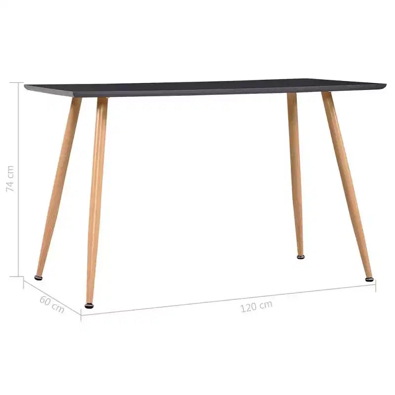 Table à manger rectangulaire de plusieurs coloris