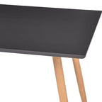 Table à manger rectangulaire de plusieurs coloris