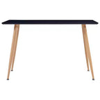 Table à manger rectangulaire de plusieurs coloris