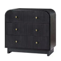 Ernest 27 Tall 3-Drawer End Tbale|Hulala Home-WALNUT