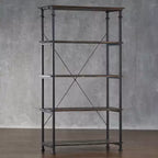 Bibliothèque Ronay rustique industrielle vintage – iNSPIRE Q